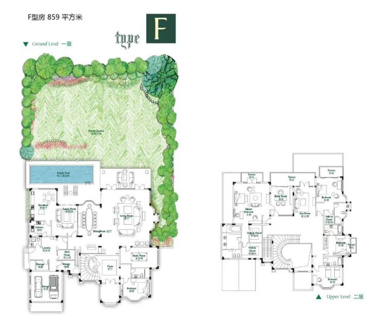 浦东周康别墅社区 绿宝园翡梵独栋庄园生活体验(图4)