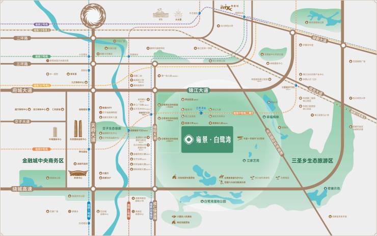 成都雍景白鹭湾项目解析 低密生态宜居社区(图4)