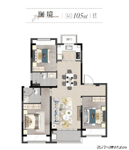 太仓湖景美宅禹洲嘉誉东境苑楼盘详情与价格信息(图6)
