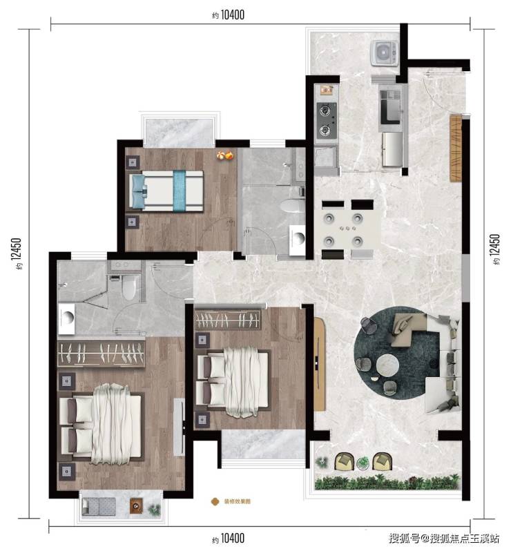 昆明中铁壹号峯景项目信息与户型详情(图9)