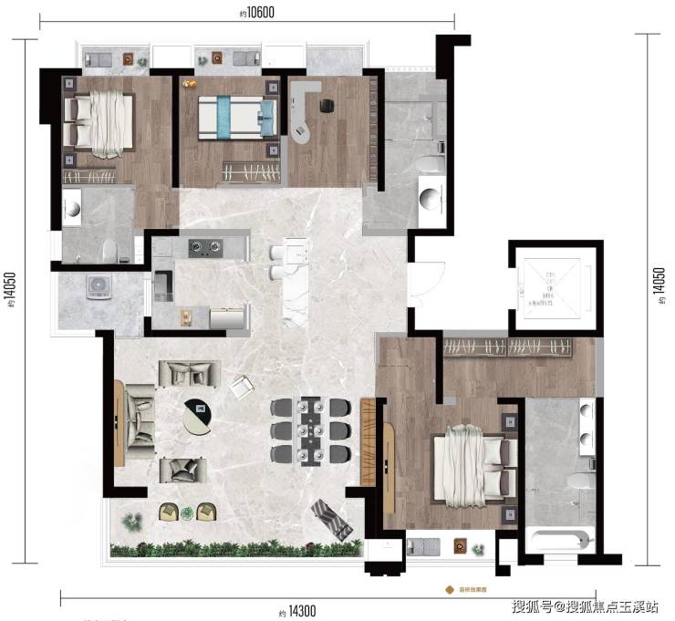 昆明中铁壹号峯景项目信息与户型详情(图12)