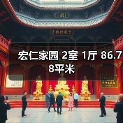 宏仁家园 2室 1厅 86.78平米（图2）