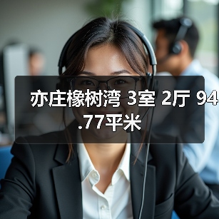 亦庄橡树湾 3室 2厅 94.77平米（图2）