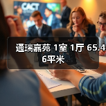 通瑞嘉苑 1室 1厅 65.46平米（图3）