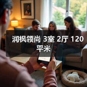 润枫领尚 3室 2厅 120平米（图3）