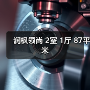 润枫领尚 2室 1厅 87平米（图4）