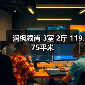 润枫领尚 3室 2厅 119.75平米（图4）