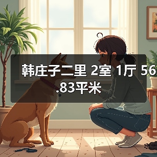 韩庄子二里 2室 1厅 56.83平米（图2）