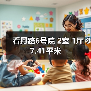 看丹路6号院 2室 1厅 97.41平米（图3）