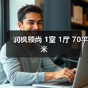 润枫领尚 1室 1厅 70平米（图1）