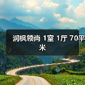 润枫领尚 1室 1厅 70平米（图2）