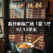 首开幸福广场 1室 1厅 92.13平米（图3）