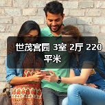 世茂宫园 3室 2厅 220平米（图1）