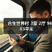 合生世界村 3室 2厅 96.83平米（图3）