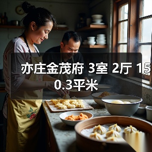 亦庄金茂府 3室 2厅 150.3平米（图1）