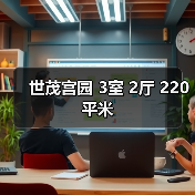 世茂宫园 3室 2厅 220平米（图4）
