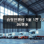 合生世界村 1室 1厅 72.06平米（图2）