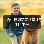 合生世界花园 3室 1厅 114平米（图2）