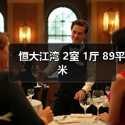 恒大江湾 2室 1厅 89平米（图4）