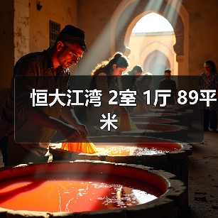 恒大江湾 2室 1厅 89平米（图1）