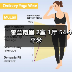 枣营南里 2室 1厅 54.4平米（图2）