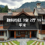 融科钧廷 3室 2厅 161平米（图4）