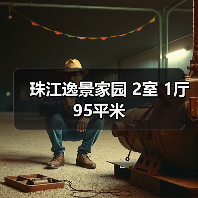 珠江逸景家园 2室 1厅 95平米（图3）