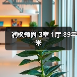 润枫领尚 3室 1厅 89平米（图1）