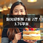 阳光好东东 2室 2厅 103.76平米（图1）