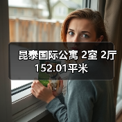 昆泰国际公寓 2室 2厅 152.01平米（图3）