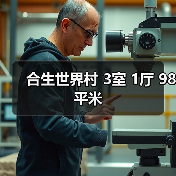 合生世界村 3室 1厅 98平米（图1）