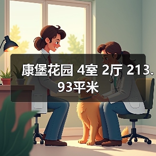 康堡花园 4室 2厅 213.93平米（图3）