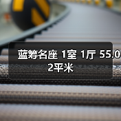 蓝筹名座 1室 1厅 55.02平米（图1）