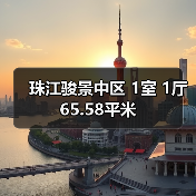 珠江骏景中区 1室 1厅 65.58平米（图1）