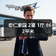 宏仁家园 2室 1厅 86.22平米（图4）