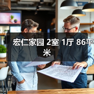 宏仁家园 2室 1厅 86平米（图2）