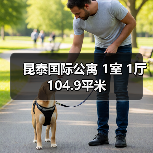 昆泰国际公寓 1室 1厅 104.9平米（图3）