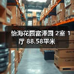 怡海花园富泽园 2室 1厅 88.58平米（图1）