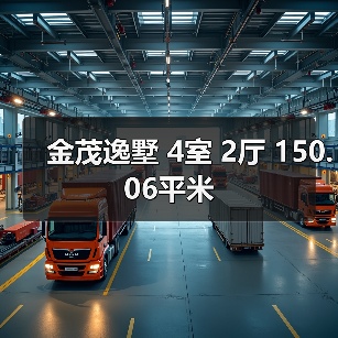 金茂逸墅 4室 2厅 150.06平米（图1）