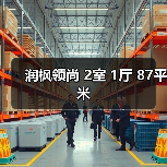 润枫领尚 2室 1厅 87平米（图2）