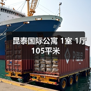 昆泰国际公寓 1室 1厅 105平米（图4）