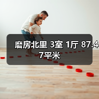 磨房北里 3室 1厅 87.47平米（图4）