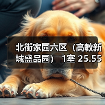 北街家园六区（高教新城盛品园） 1室 25.55平米（图2）