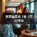 东亚瑞晶苑 2室 2厅 79.39平米（图2）