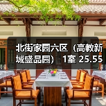 北街家园六区（高教新城盛品园） 1室 25.55平米（图3）