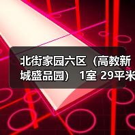 北街家园六区（高教新城盛品园） 1室 29平米（图2）