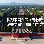 北街家园六区（高教新城盛品园） 3室 1厅 77平米（图1）