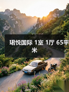 珺悦国际 1室 1厅 65平米（图3）