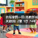 北街家园一区(高教新城天朗园) 2室 1厅 74平米（图2）