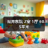 双井东院 2室 1厅 60.85平米（图3）